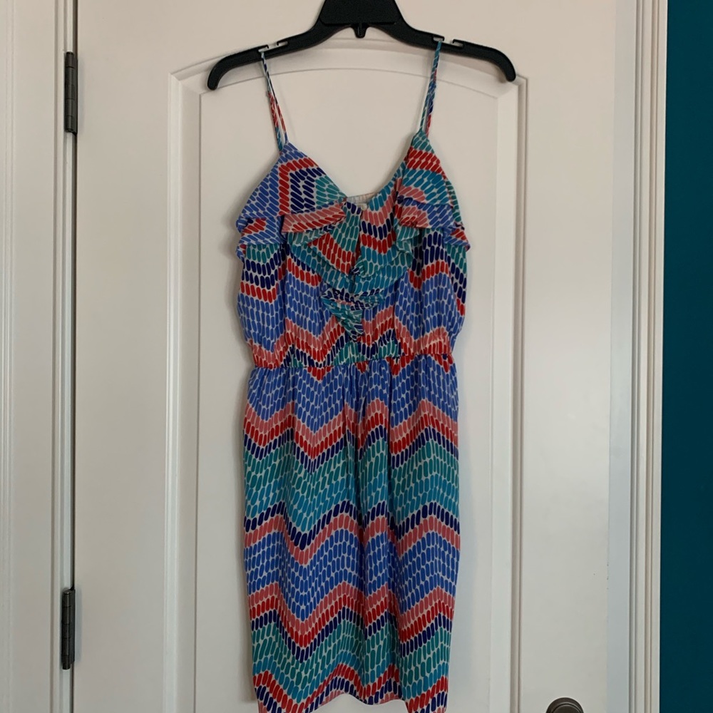 Fun pattern summer dress
